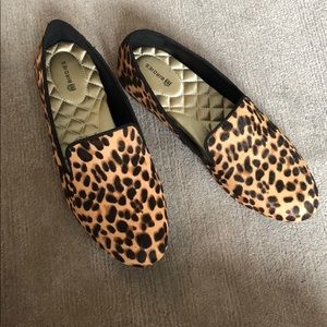 Birdies Cheetah Calf Hair Flats- The Starling Flat